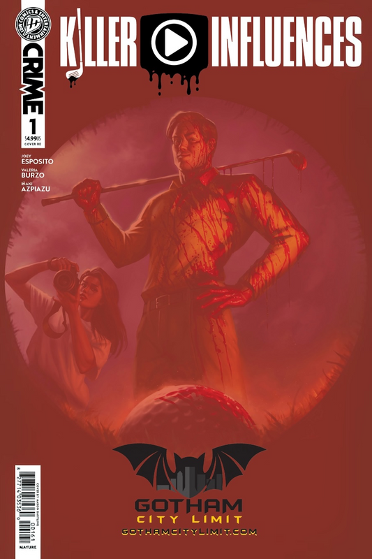 KILLER INFLUENCES #1 FIRST COAST COMIC CON AARON BARTLING VIRGIN RETAILER EXCLUSIVE
