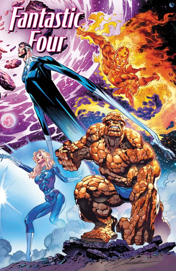 Fantastic Four #1 1:25 Claudio Castellini Wraparound Variant