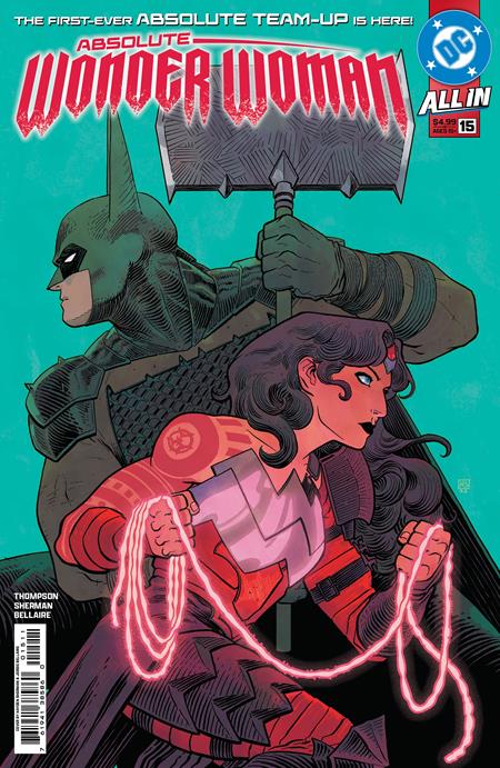 ABSOLUTE WONDER WOMAN #15 COVER A FIRST PRINT