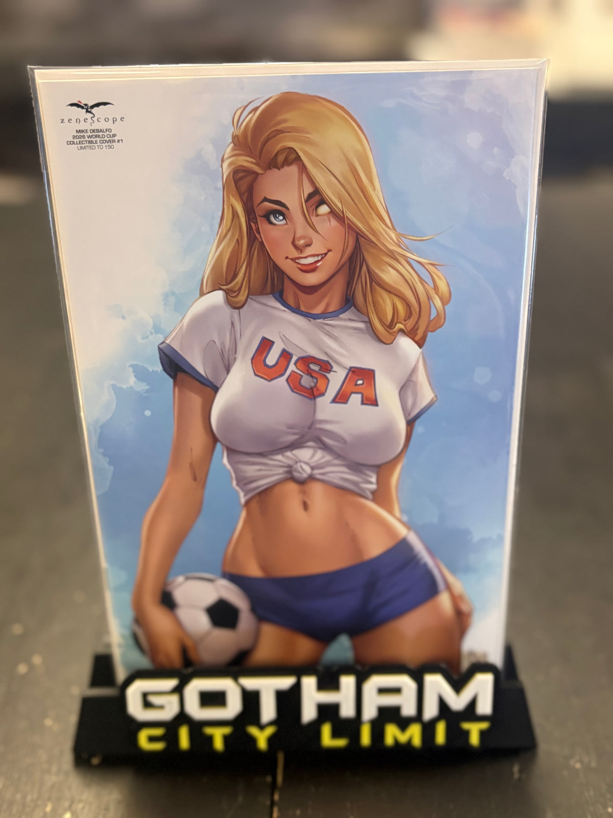 Mike DeBalfo - 2026 World Cup Collectible Cover #1 - LE 150