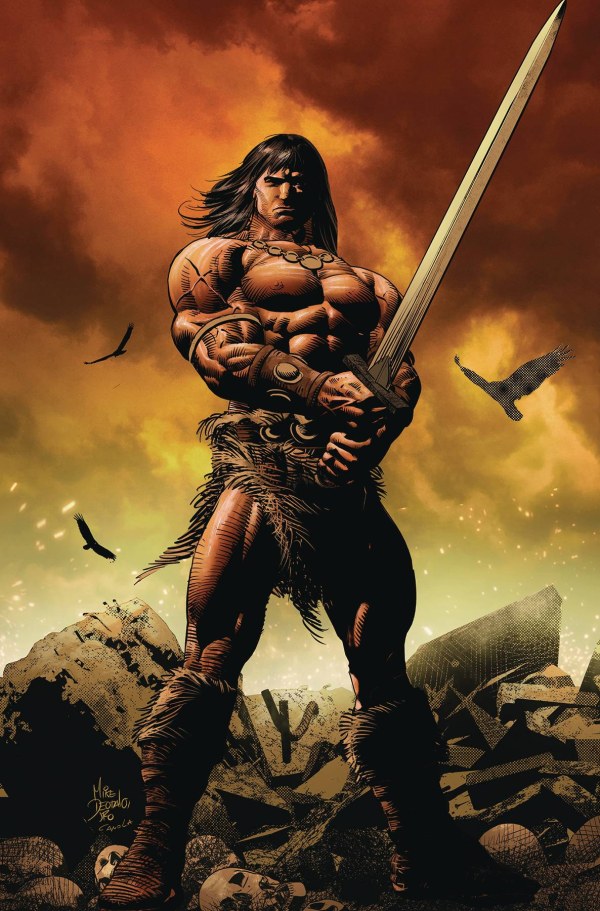 Conan the Barbarian #5 Local Comic Shop Day 2023 Mike Deodato Jr. Foil Virgin Variant