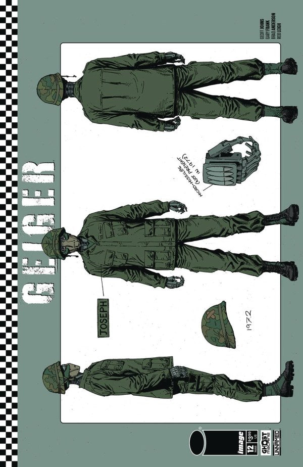 Geiger #12 Cover C Gary Frank Design Wraparound Variant