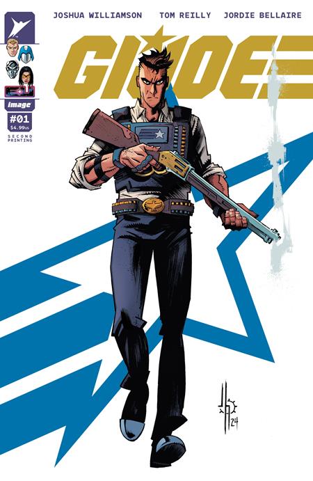 G.I. Joe #1 2nd Printing Jason Howard Risk