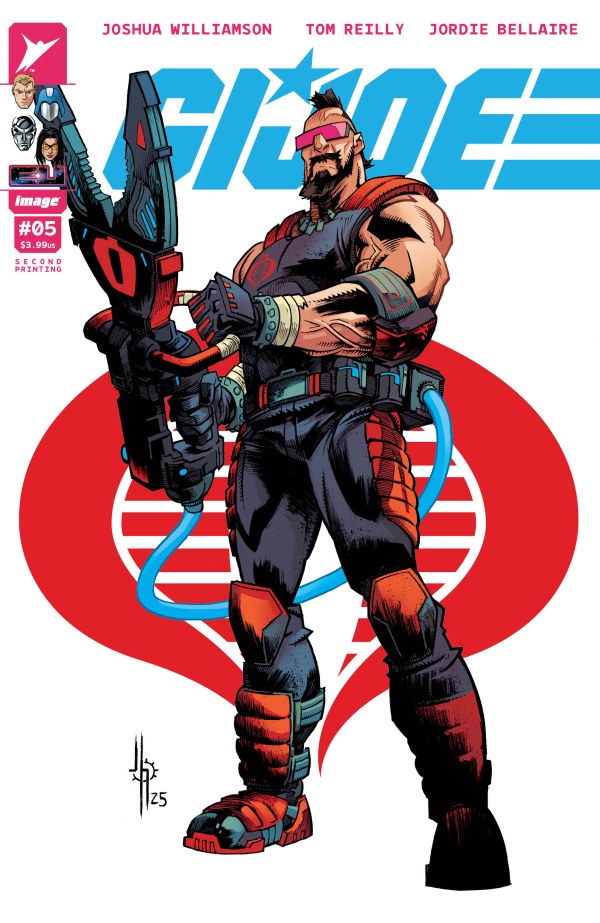 G.I. Joe #5 2nd Printing Jason Howard Ripper