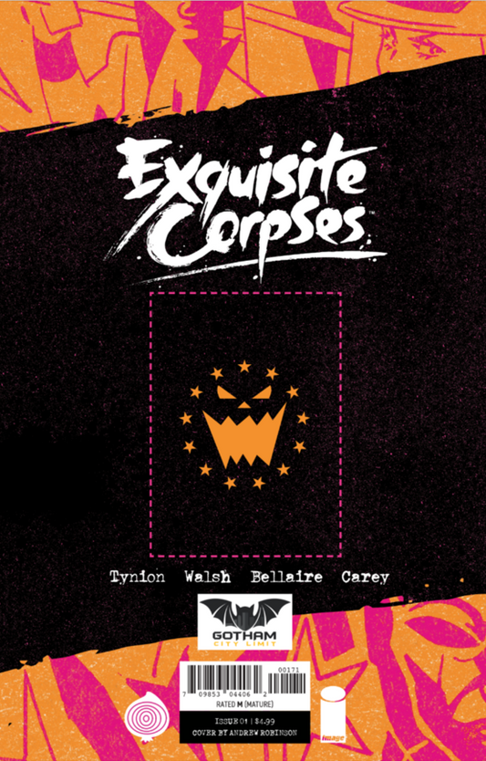 EXQUSITE CORPSES #1 GCL ANDREW ROBINSON EXCLUSIVE CARD STOCK LIMITED TO 500 COPIES