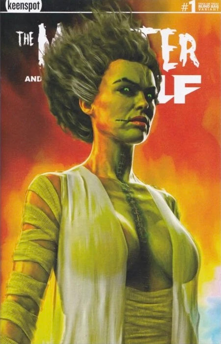 Mark Spears Monsters: The Monster and the Wolf #1 Mark Spears A42 Foil Variant