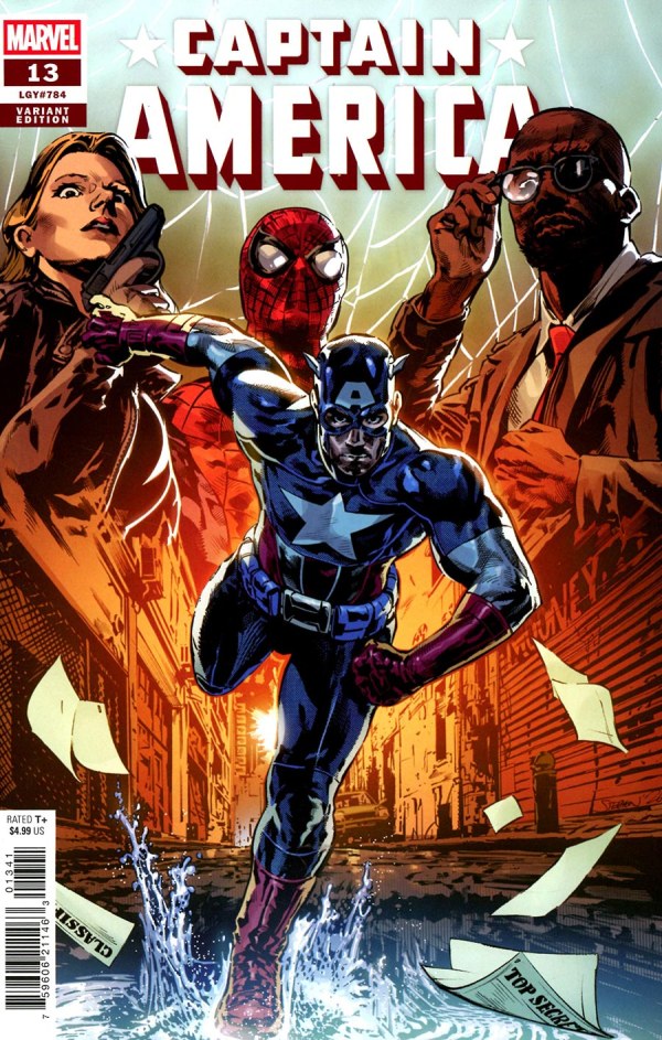Captain America #13 Stephen Mooney Variant