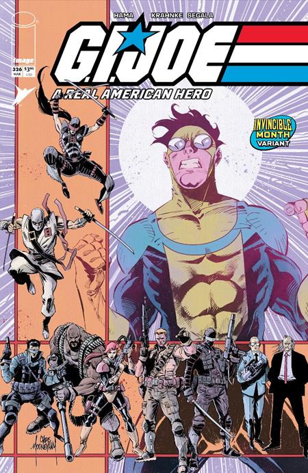 GI JOE A REAL AMERICAN HERO #326 CVR D CHRIS MOONEYHAM INVINCIBLE TEAM UP VAR