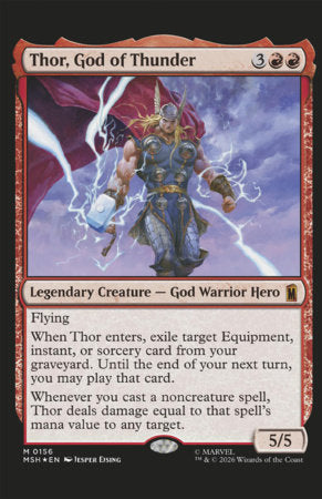 MORTAL THOR MORTAL THOR #11 CLASSIFIED ARTIST MAGIC: THE GATHERING VARIANT