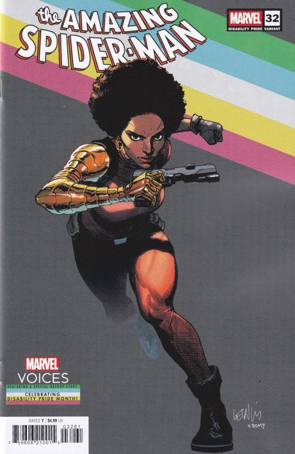 The Amazing Spider-Man #32 Leinil Francis Yu Disability Pride Variant