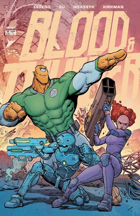 BLOOD & THUNDER #11 CVR E EJ SU & MSASSYK INVINCIBLE TEAM UP VAR