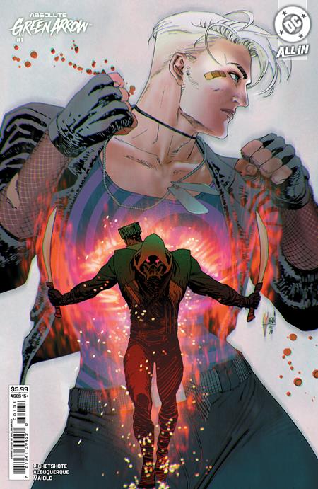 ABSOLUTE GREEN ARROW #1 (OF 6) CVR C GUILLEM MARCH CARD STOCK VAR
