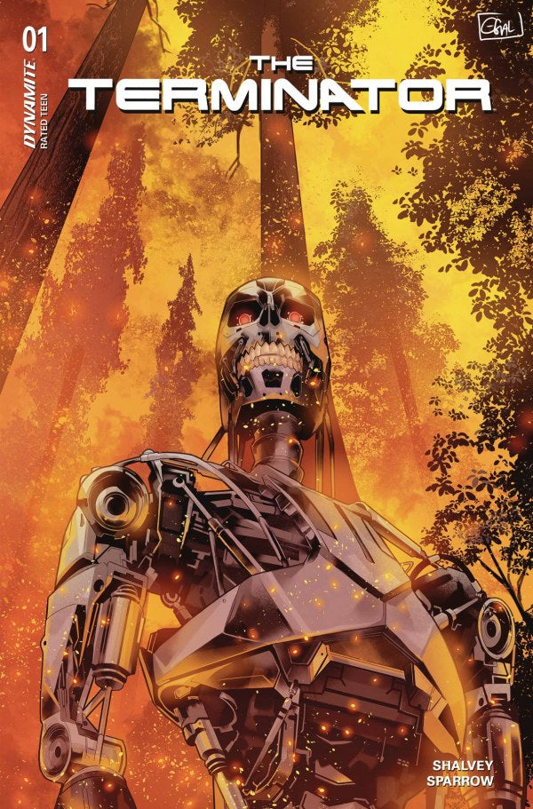 The Terminator #1 Cover L 1:10 Edwin Galmon Foil Variant