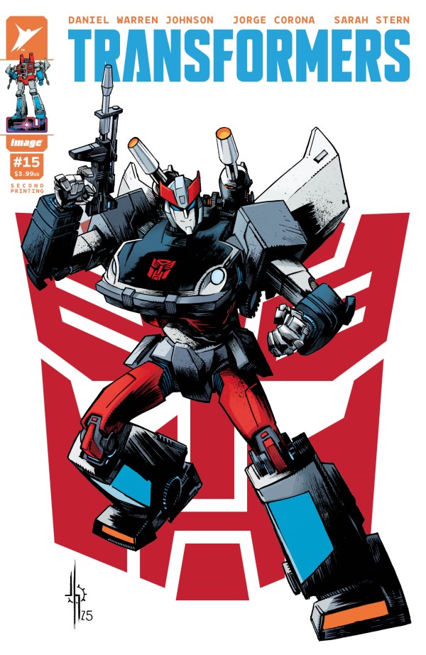 Transformers #15 2nd Printing Jason Howard Bluestreak