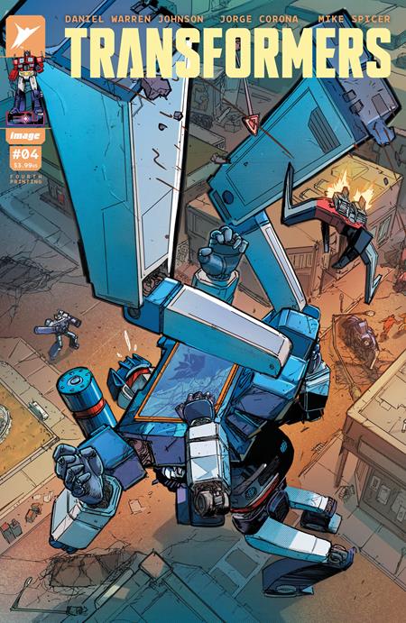 Transformers #4 4th Printing Riley Rossmo