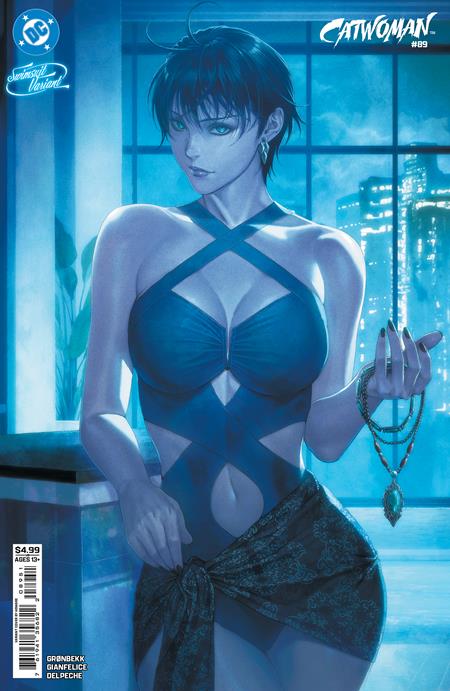 CATWOMAN #89 CVR E HOMARE SWIMSUIT CARD STOCK VARIANT