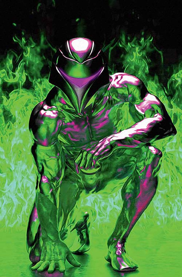 SilverHawks #1 Cover ZT 1:10 Mark Spears Green Virgin Variant