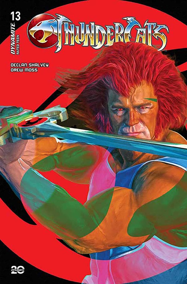 ThunderCats #13 Cover W Mark Spears Red Background Variant