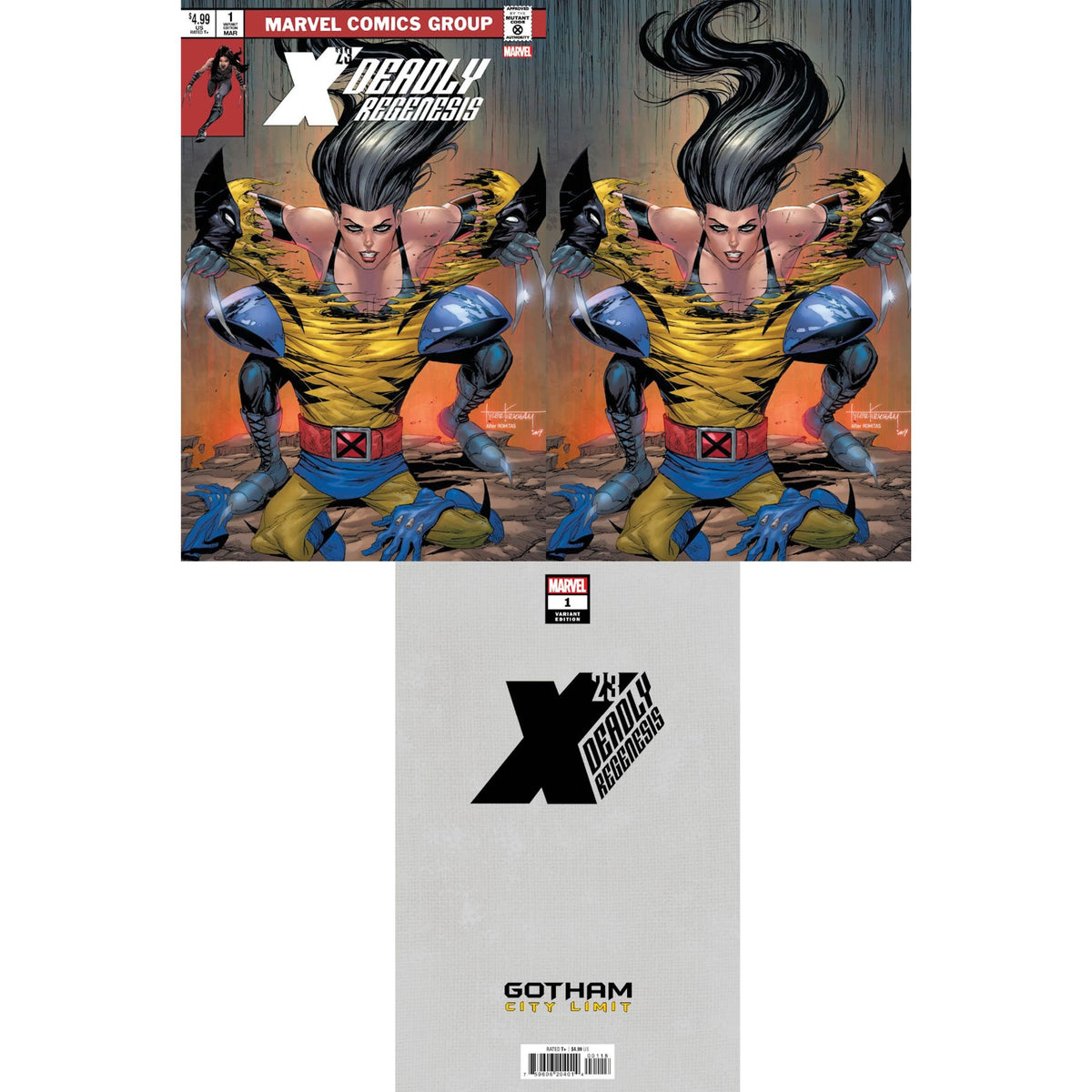 X-23 DEADLY REGENESIS #1 GCL TYLER KIRKHAM HOMAGE EXCLUSIVE