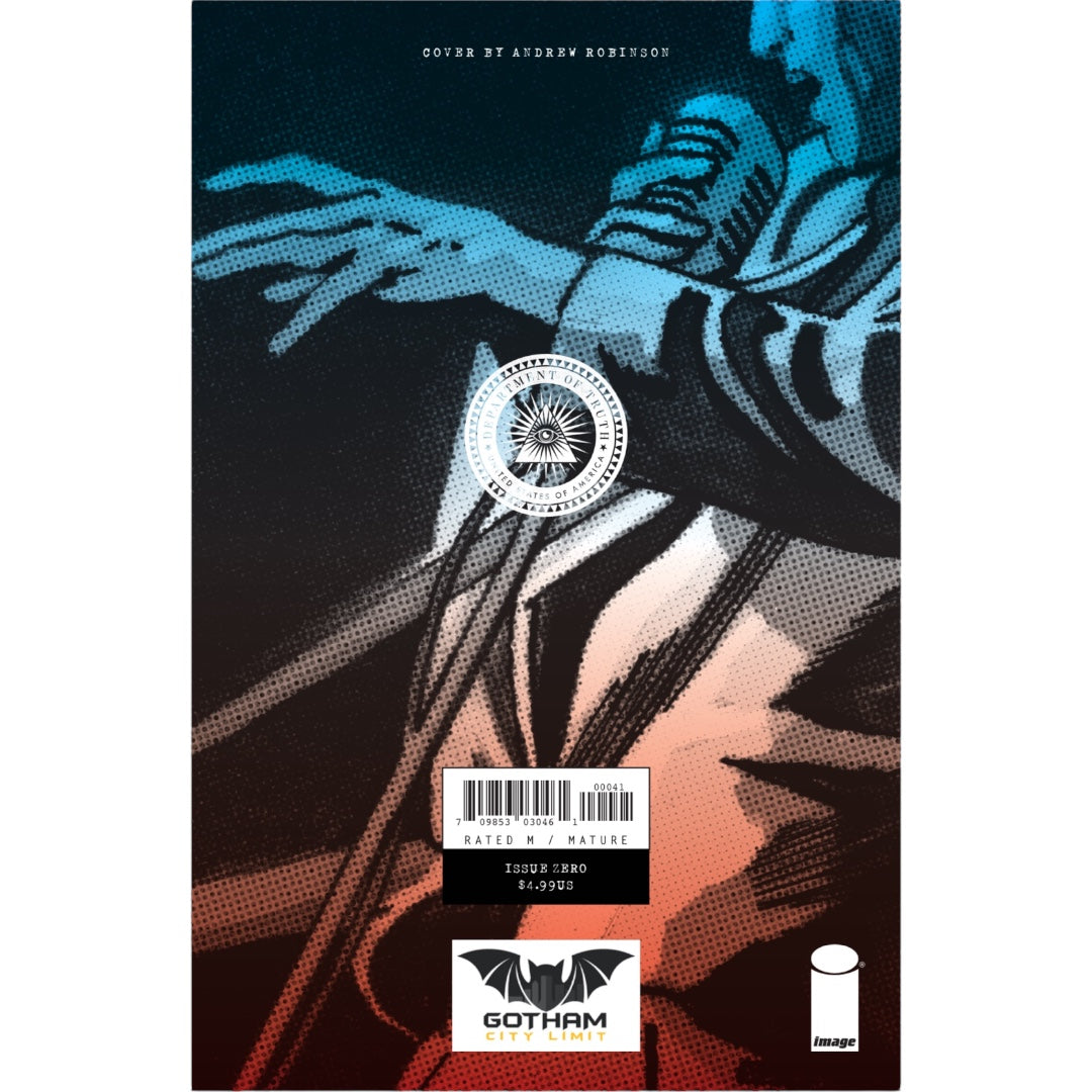 DEPARTMENT OF TRUTH #0 GCL EXCLUSIVE ANDREW ROBINSON LIMITED TO 500 COPIES RELEASES 10/01/25* DELAYED