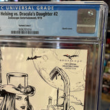 Van Helsing Vs Dracula’s Daughter #2 (2019) CGC Graded 9.8 Elias Chatzoudis Art!