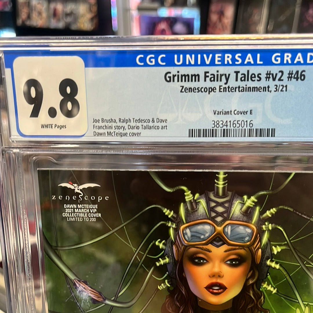 Grimm Fairy Tales #V2 #46 (2021) CGC Graded 9.8! Dawn McTeigue Cover!