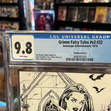 Grimm Fairy Tales #v2 #32 (2019) Z Rated! CGC Graded 9.8! Elias Chatzoudis Art!