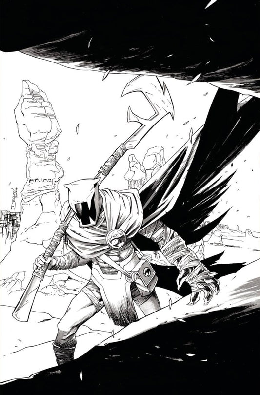 ThunderCats: Apex #1 Cover S 1:30 Declan Shalvey Black & White Virgin Variant