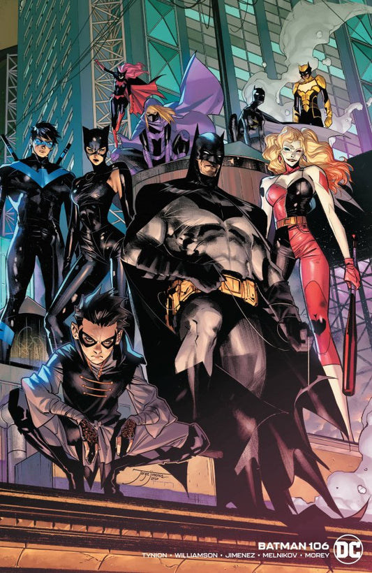 Batman #106 Cover B Jorge Jiménez Wraparound Variant