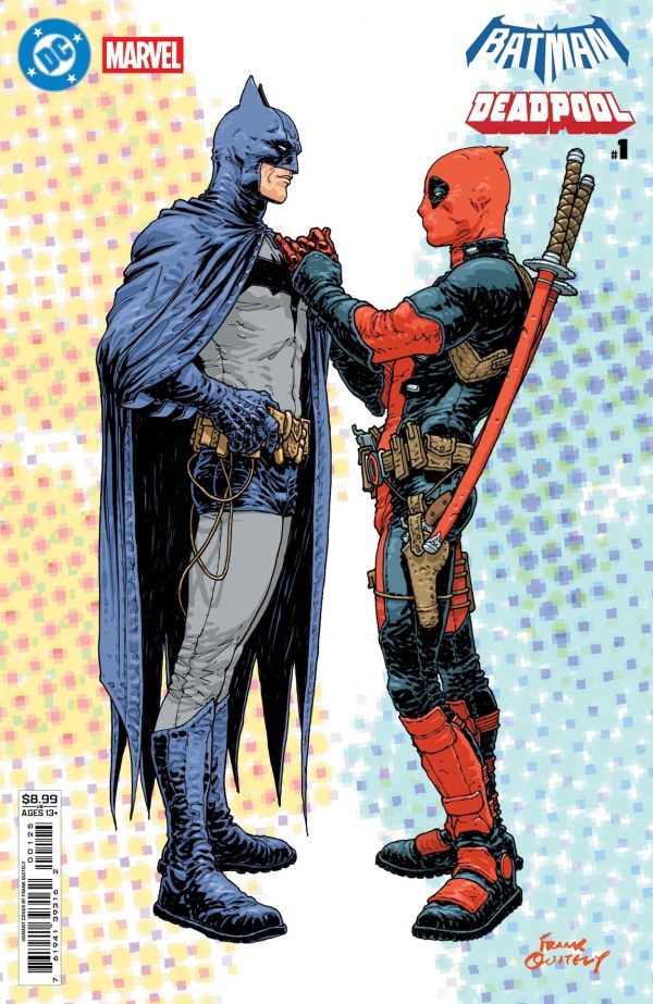 DC / Marvel: Batman / Deadpool #1 Cover N Frank Quitely Variant
