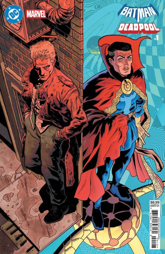 DC / Marvel: Batman / Deadpool #1 Cover P Hayden Sherman Variant