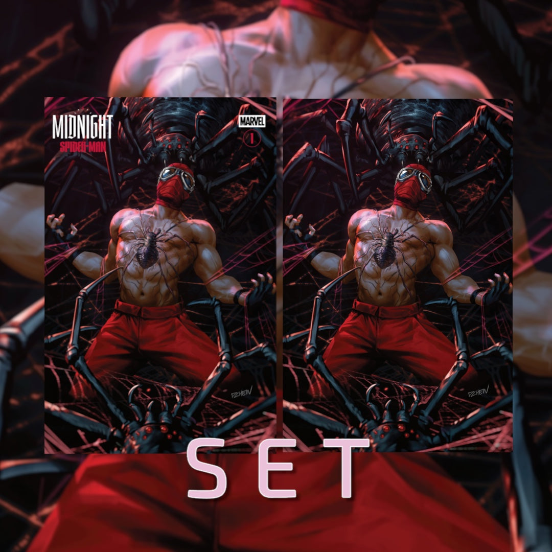 Midnight Spider-Man #1 – Derrick Chew Exclusive Set