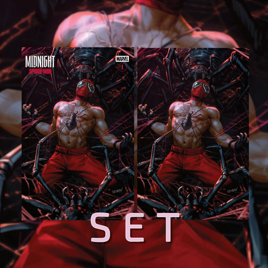 Midnight Spider-Man #1 – Derrick Chew Exclusive Set