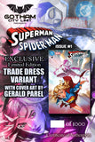 GCL SUPERMAN SPIDER-MAN #1 GERALD PAREL SUPERGIRL / SPIDER-GWEN EXCLUSIVES!