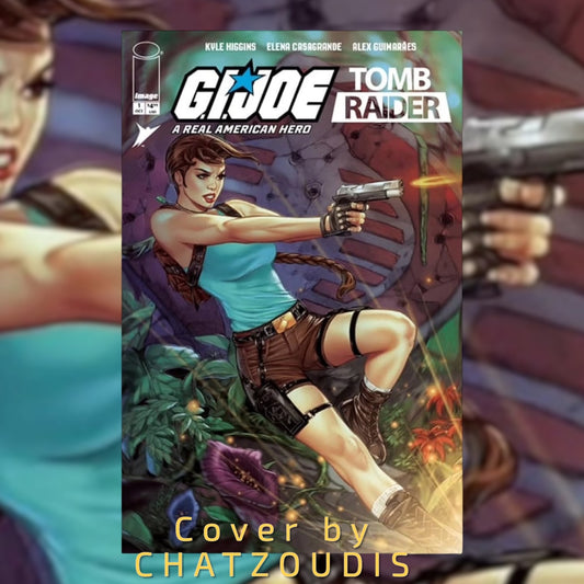 GI Joe / Tomb Raider #1 – Elias Chatzoudis Trade Dress Exclusive