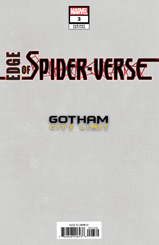 EDGE OF SPIDER-VERSE #3 TRADE DRESS TYLER KIRKHAM RETAILER EXCLUSIVE