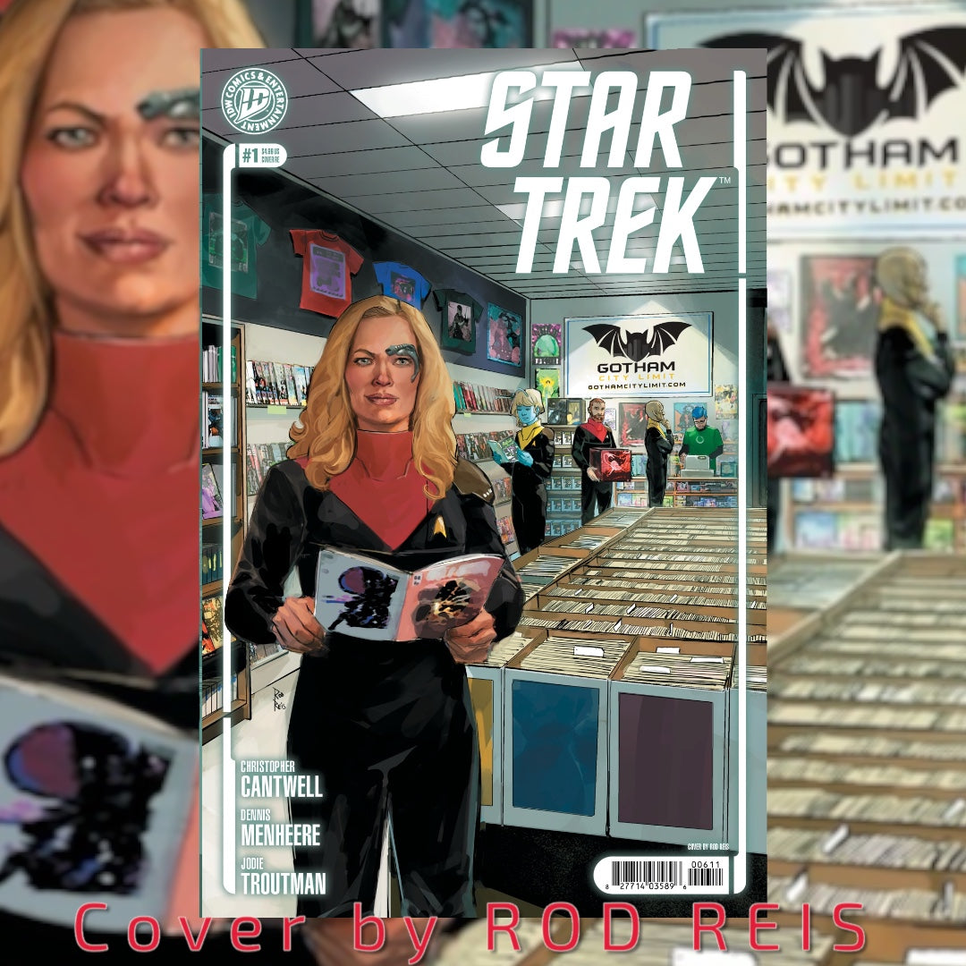 Star Trek #1 ROD REIS GCL  Exclusive!