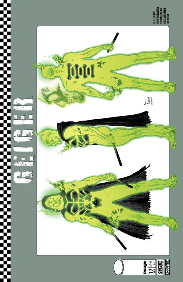 Geiger #17 Cover C Gary Frank Design Variant