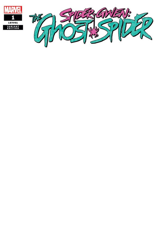 Spider-Gwen: The Ghost-Spider #1 Blank Variant