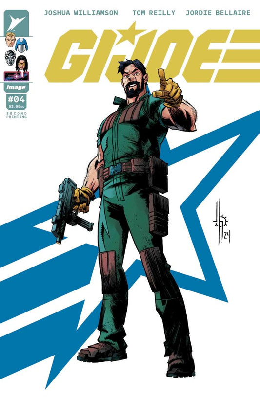G.I. Joe #4 2nd Printing Jason Howard Clutch