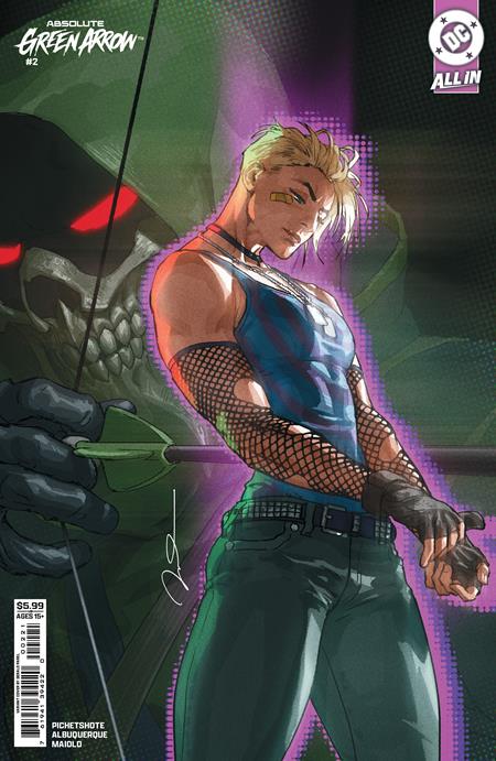 ABSOLUTE GREEN ARROW #2 (OF 6) CVR B GERALD PAREL CARD STOCK