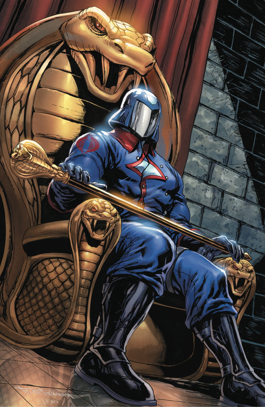 GI JOE #1 GCL TYLER KIRKHAM FOIL VIRGIN EXCLUSIVE *ONLY 1000 COPIES* RELEASES 11/20/2024 DELAYED 1 WEEK BY DISTRIBUTOR