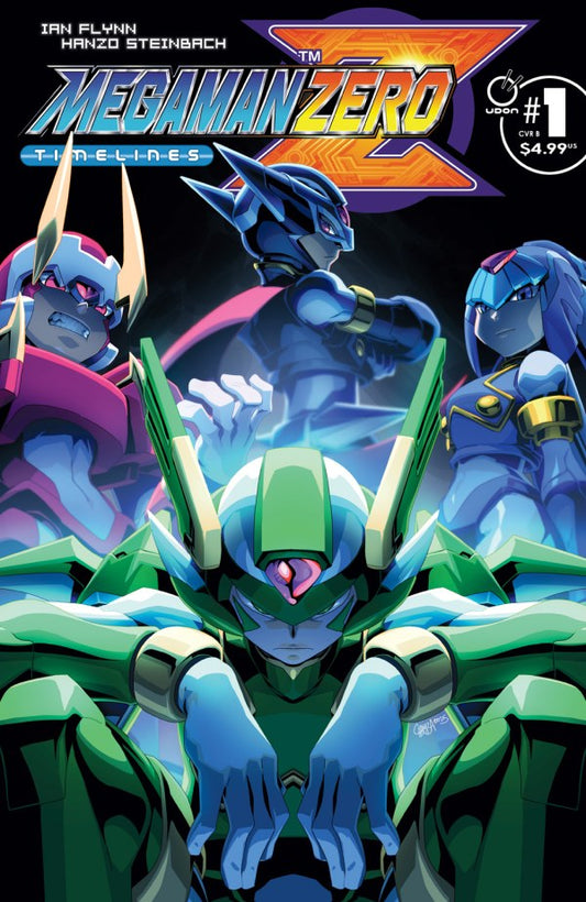 Mega Man Zero: Timelines #1 Cover B Jeffrey 'Chamba' Cruz Variant