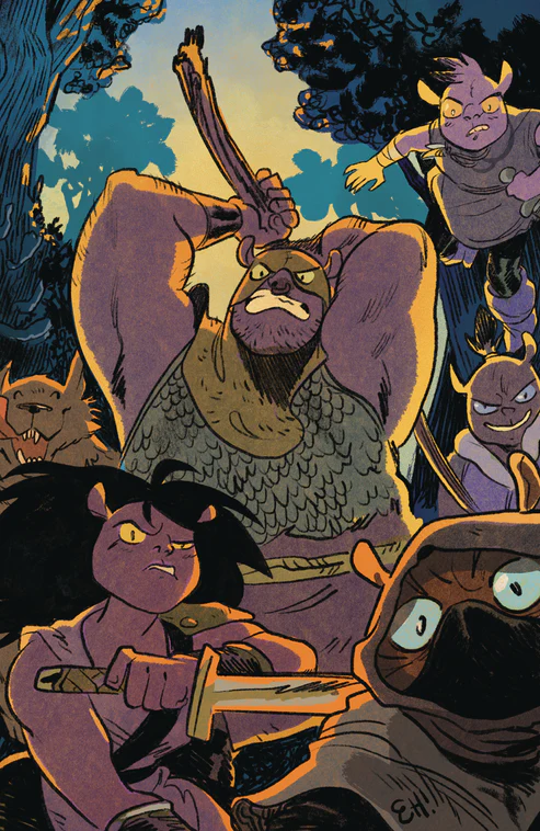 ORCS!: The Gift #1 Cover C 1:10 Henderson Virgin Variant