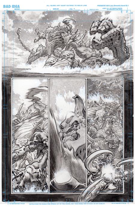 OLYMPUS SAGA MEGALITH #1 (OF 4) CVR H LEWIS LAROSA ORIGINAL ART EDITION 5 VAR