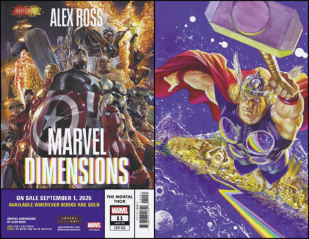 MORTAL THOR #11 ALEX ROSS MARVEL DIMENSIONS VARIANT