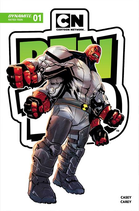 BEN 10 #1 2ND PTG CVR A ROBERT CAREY