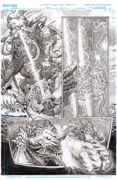 OLYMPUS SAGA MEGALITH #1 (OF 4) CVR L LEWIS LAROSA ORIGINAL ART EDITION 9 VAR
