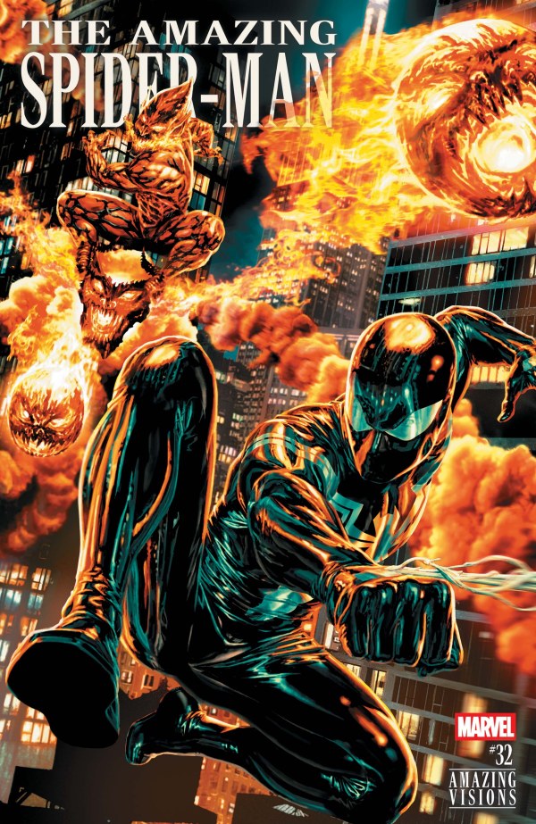 The Amazing Spider-Man #32 Lee Bermejo Amazing Visions Variant