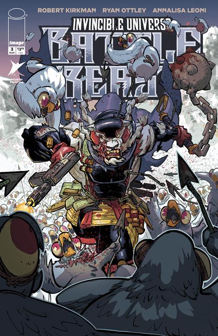 INVINCIBLE UNIVERSE BATTLE BEAST #3 4TH PTG